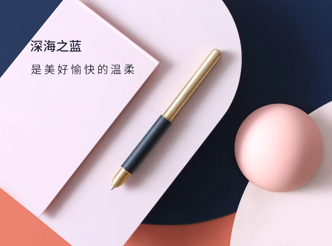 Xiaomi Mijia Youpin Ретро Время кожаные пальто ремесленник ручной работы элегантная офисная подарочная ручка в деловом стиле Канцтовары