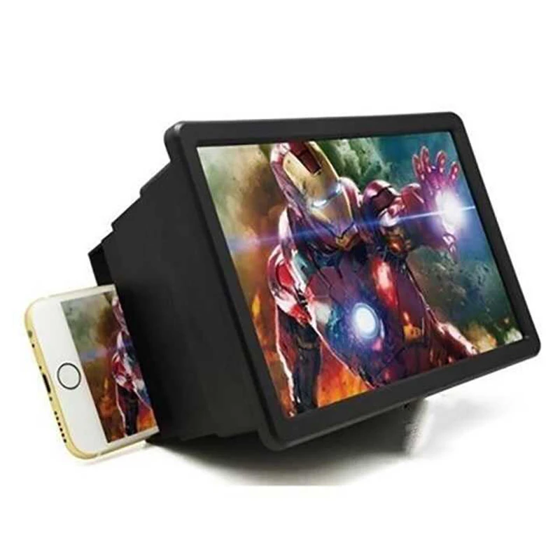 

HD Retractable Phone Screen Amplifier Portable Enlarged Screen 3D Movie Holder Magnifier Folding Bracket Display Expander Stand