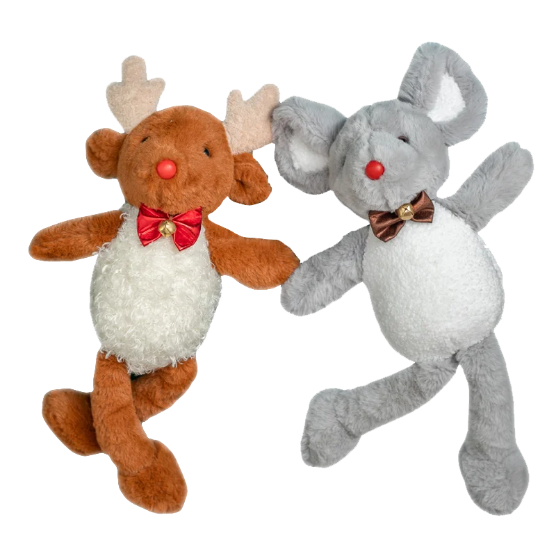Коллекция Лось американский Лось Сика олень, плюшевые игрушки мягкие игрушки Рождественские плюшевые игрушки стежка Мягкие животные