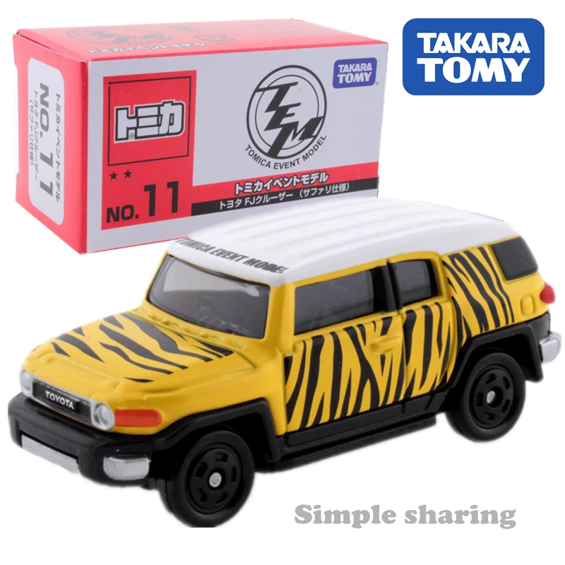

TAKARA tomy tomica envent model No.11car toy hot miniature baby toys pop funny kids dolls alien diecast suv model kit