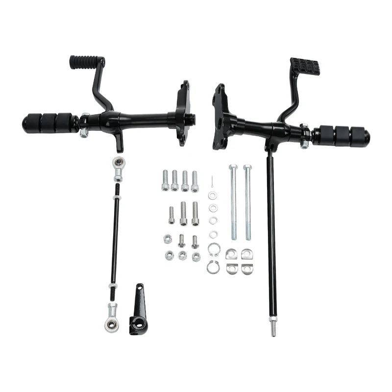 Motorcycle Forward Control Foot Pegs Linkages Pegs Levers For Harley