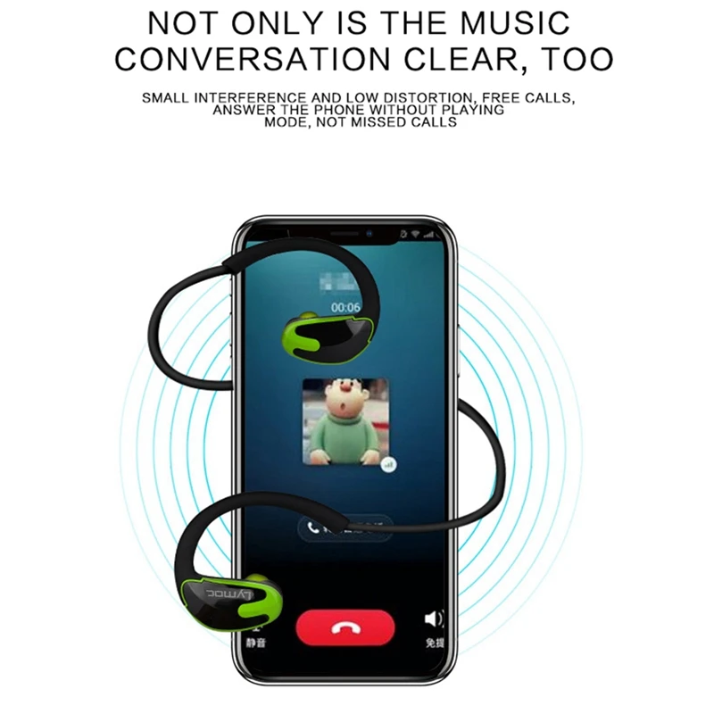 Sport Bluetooth Headset Neckband 10Hr Time Handsfree Wireless Earphones Stereo Headphones For Iphone Xiaomi Huawei