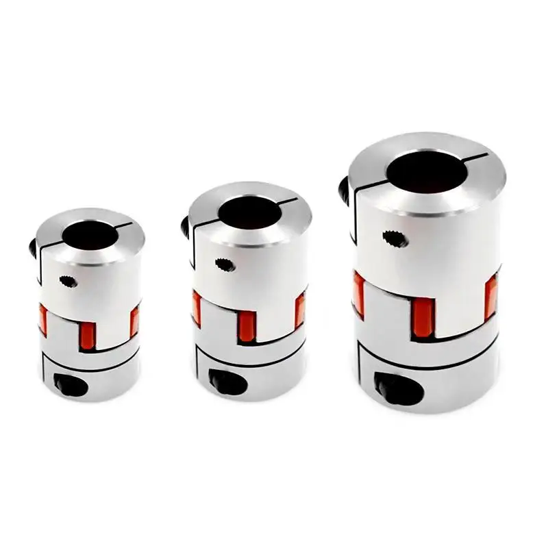 4pcs/lot XB Coupler Aluminium Plum Flexible Shaft Coupling D25L30 Motor Connector Flexible Coupler 5/6/8/10/12mm