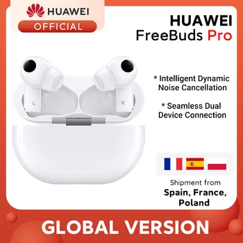 In Stock Global Version HUAWEI Freebuds Pro Smartearphone Qi Wireless Charge ANC Function For Mate 40 Pro P30 Problack Friday 2020 coupon code