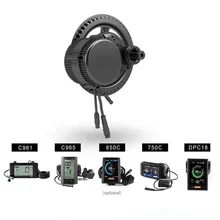 36V 250W Mid Drive Motor Center Crank Electric Bike Kit With C961 C965 Lcd Display