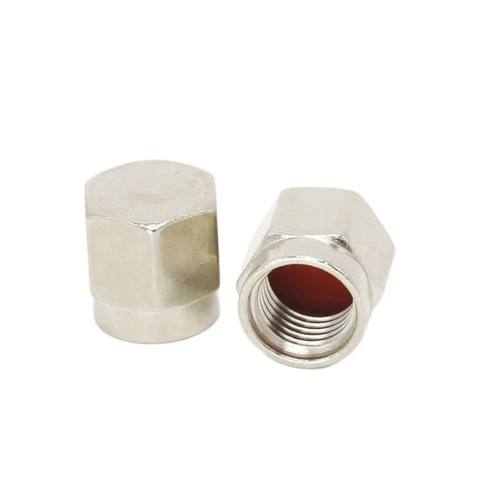 Sma Capa de Proteção para Sma Conector Tampa de Poeira Plugue Final Niquelado 10 Peças Lote