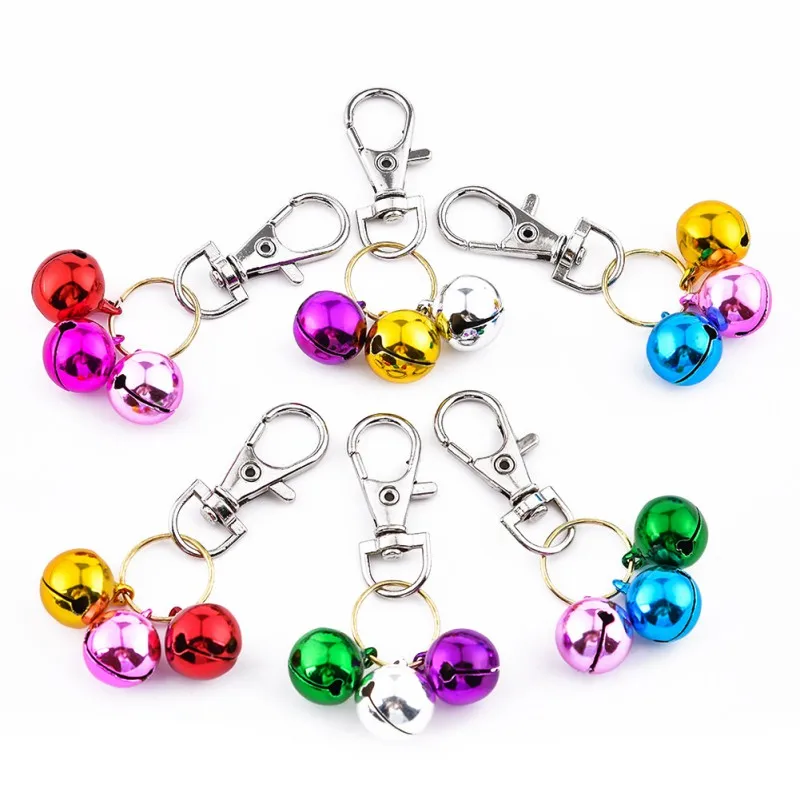 New Durable Pet Small Bells For Collar Necklace Ornament Accessories, Copper Bell Pendants Jewelry For Cat#j