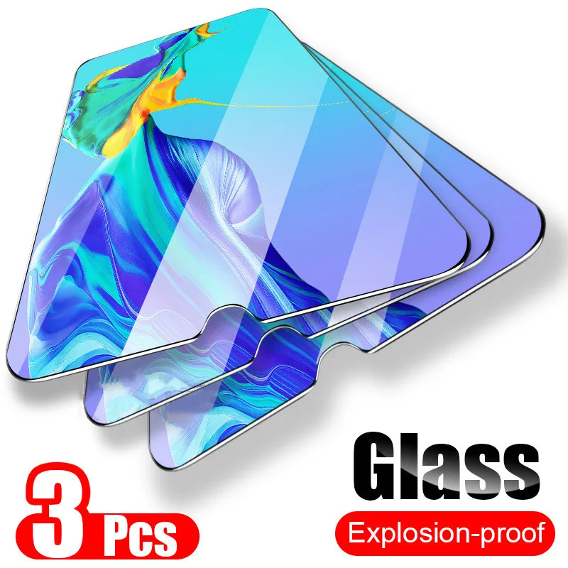 

3PCS Tempered Glass for Huawei P30 P20 Lite Screen Protector Mate20 Lite Case Protective Glass For Hauwei Mate 20 lite P20 Pro