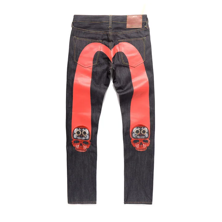 2021 Top Quality Casual Fashion Red Big M Men's Pants Printed Breathable Classic Men's Jeans Warm Straight Men's Trousers 2021 Top Quality Casual Fashion Red Big M Men's Pants Printed Breathable Classic Men's Jeans Warm Straight Men's Trousers