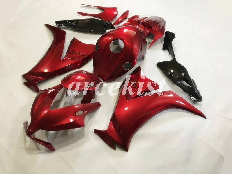 4 подарки ABS Полный обтекатели наборы Подходит для Honda CBR1000RR 2012 2013 CBR 1000RR 12 13 14 15 Кузов Набор красный темный
