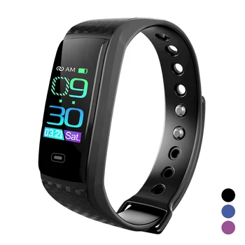 

CK17S Smart Heart Rate Blood Pressure Health Waterproof Smart Watch Bluetooth Watch Wristband Fitness Tracker function