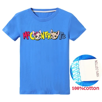 

2020 Me Contro Te T Shirt 2020 Childen Princess T-Shirt Girls Cotton Fashion Toddler Baby Clothing Girls T-Shirt Cartoon Hoodies