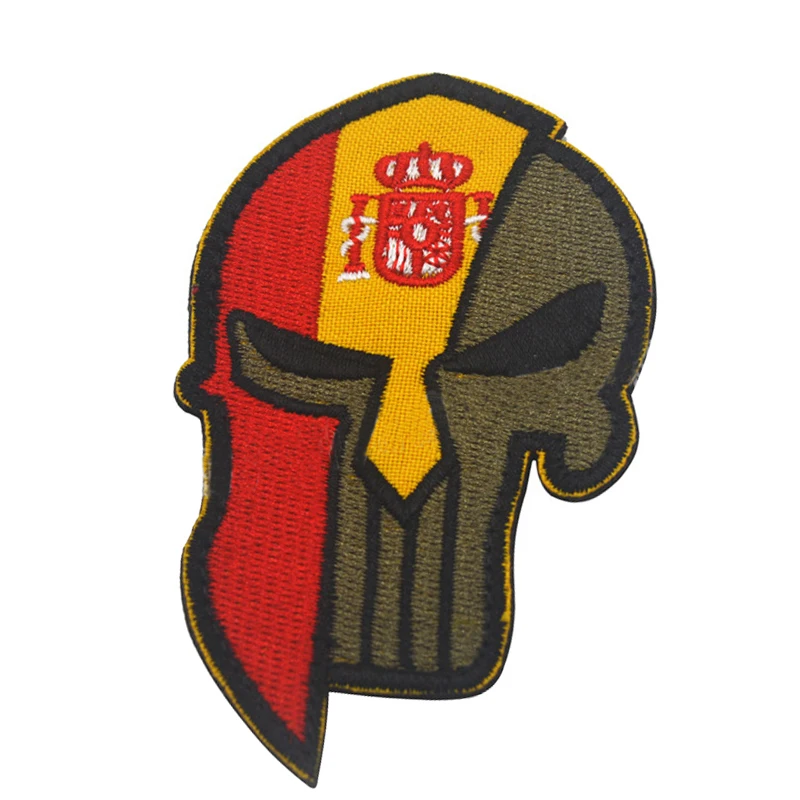 

Various Spain Flag Punisher Velcro Only Match Activities Never Sell 1piece If purchased separately at least 5 pieces