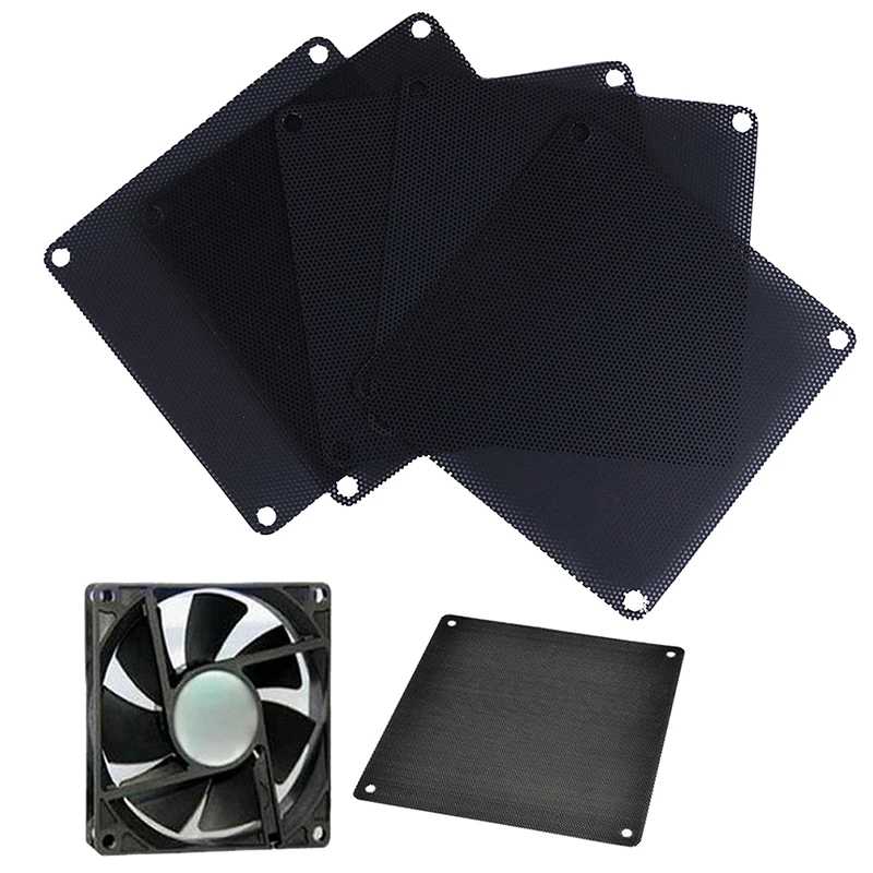 Hot sale 5Pcs 140mm PVC PC Fan Dust Filter Dustproof Case Computer Cooler Cover Mesh