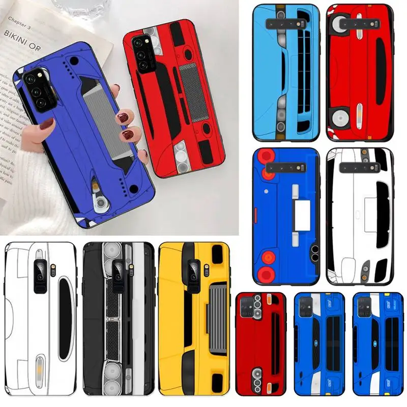 

HPCHCJHM Fashion Drift Cars Auto JDM TPU Soft Silicone Phone Case Cover for Samsung S20 plus Ultra S6 S7 edge S8 S9 plus S10 5G