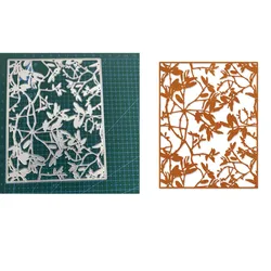 Pattern Background Template Metal Cutting Dies For Scrapbooking Album Paper Gift Greeting Card Decoration Embossing Die 2022 New
