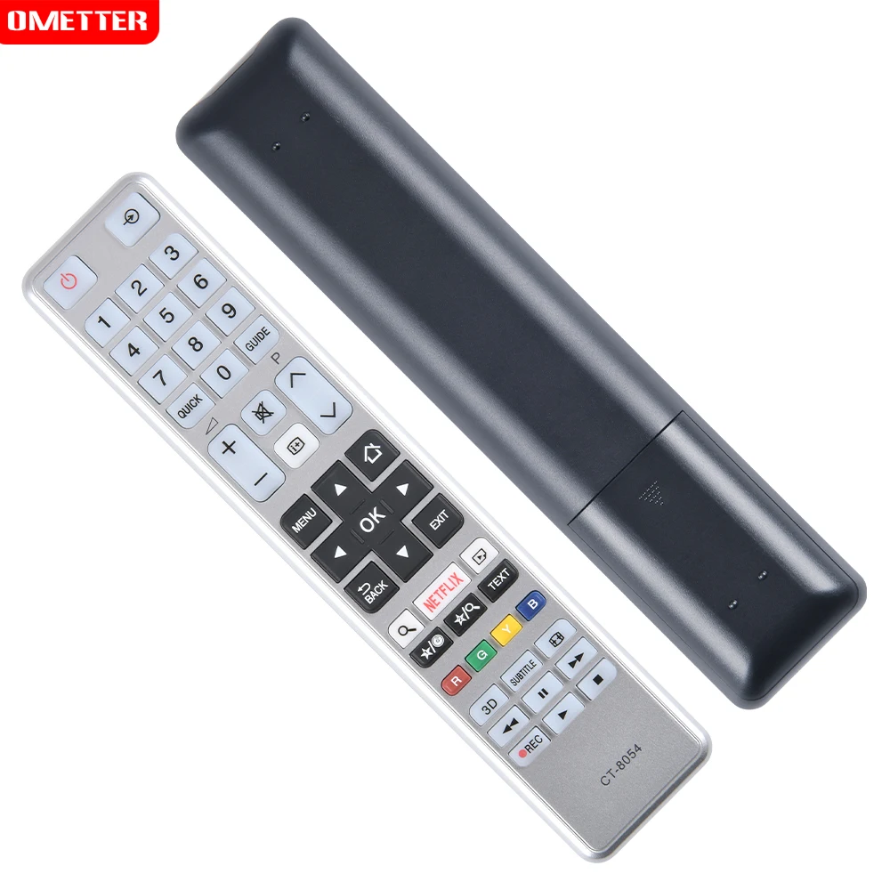Re-Flix Telecomando Di Ricambio CT-8054 Per TV Toshiba 43L3763DG (ID Originale: 10113351)