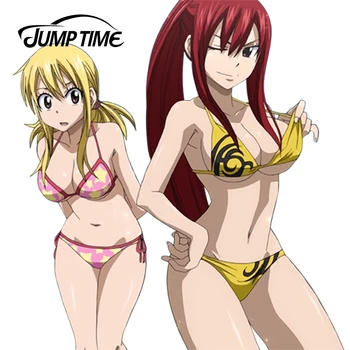 

JumpTime 13cm x 12.3cm Fairy Tail Anime Sexy Hot Girl Beautiful Graphic Vinyl Car Window Laptop Decal