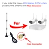 Wireless Wifi Booster Antenna Extender with Base 2.4GHz 9DBI WLAN 5 X Range ► Photo 3/6