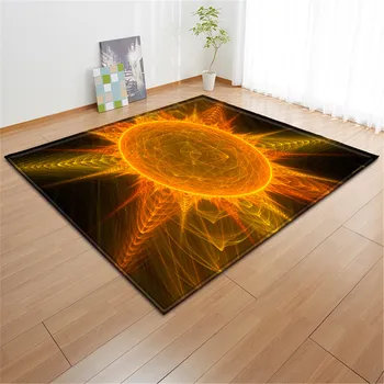 

Modern Colorful Carpets for Living Room Non-slip Flannel Children Play Mat Bedroom Bedside Decor Area Rug Hallway Floor Mat