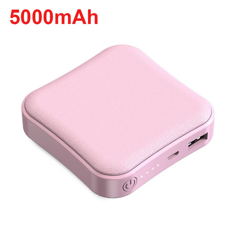 Mini Power Bank Portable 10000mAh External Battery Powerbank 2.1A FAST Charger For Smart Mobile Phone magnetic wireless power bank Power Bank