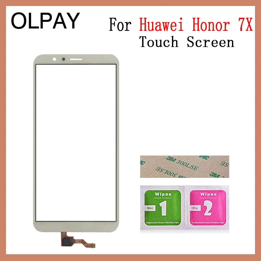 OLPAY 5,93 ''сенсорный экран для huawei Honor 7X сенсорный экран стекло дигитайзер панель объектив сенсор стекло инструменты Бесплатный клей и салфетки