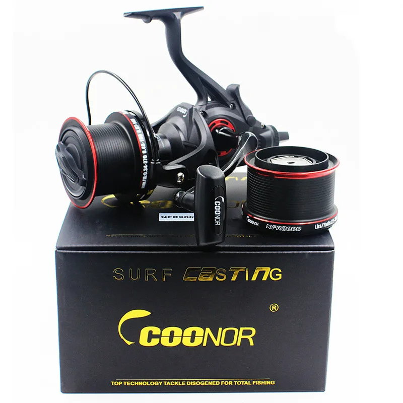 Carretel de Pesca Roda de Fiar Velocidade + 1bb Nfr9000 + 8000 Série Alta All-metal Duplo-linha Copo Duplo -carregamento Squid Pesca 4.6: 12 1 7 carretel de pesca duplo-carregamento lula fiação roda pesca