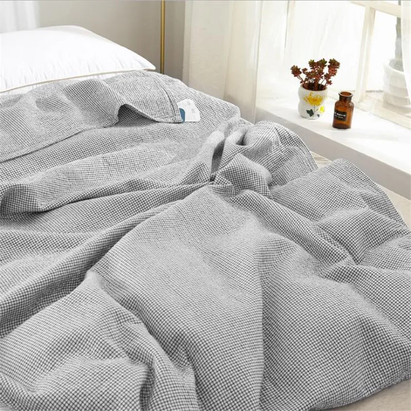 breathable muslin comforter