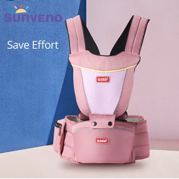 

Sunveno Ergonomic Baby Carrier Baby Sling for Newborn High-quality Brand Clearance Hipseat Kangaroo Wrap Clearance