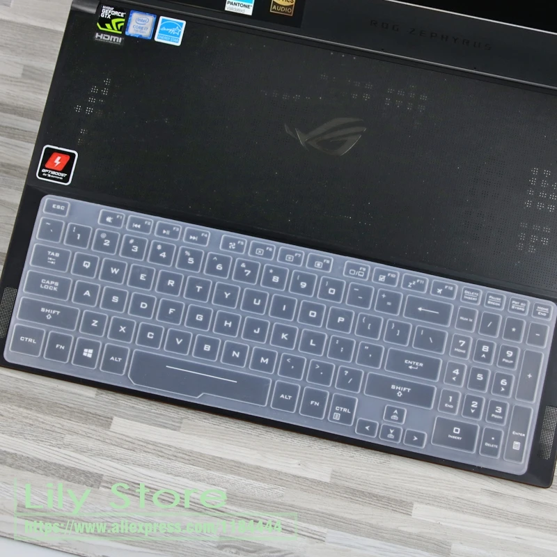 Для ASUS ROG Hero III Scar III Strix G731GW G731GT G731GU G731 GW GT GU 17,3 дюймов игровой ноутбук силиконовый чехол для клавиатуры