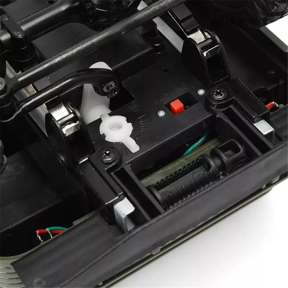 Kuulee WPL B-24 1/16 комплект RTR 4WD RC грузовик 2,4 GHZ четырехколесная система привода и усиленное пластиковое шасси делают его возможен подъем
