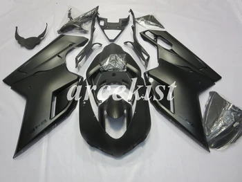 

Injection New ABS Full Fairings Kit Fit for DUCATI 848 evo 1098 1198 1098S 2007 2008 2009 2010 2011 2012 Body Set black matte