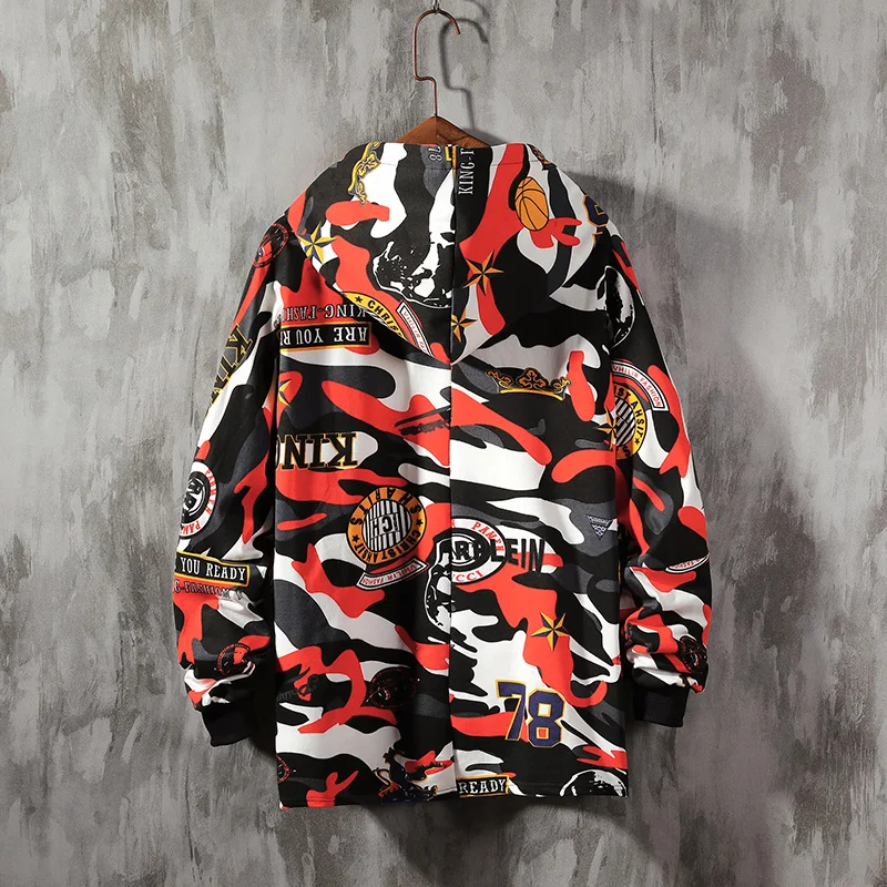 Graffiti Hoodie men Sweatshirt Mens Hip Hop Pullover Streetwear Casual Fashion Clothes Hipster Autumn new
