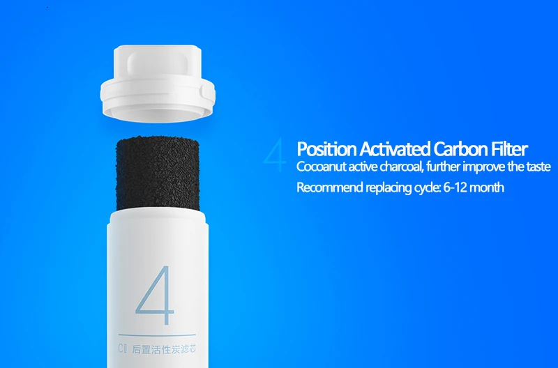 Original Xiao Mi Water Purifier Filter Replacement PP Cotton Activated Carbon Drinking Water Filter 