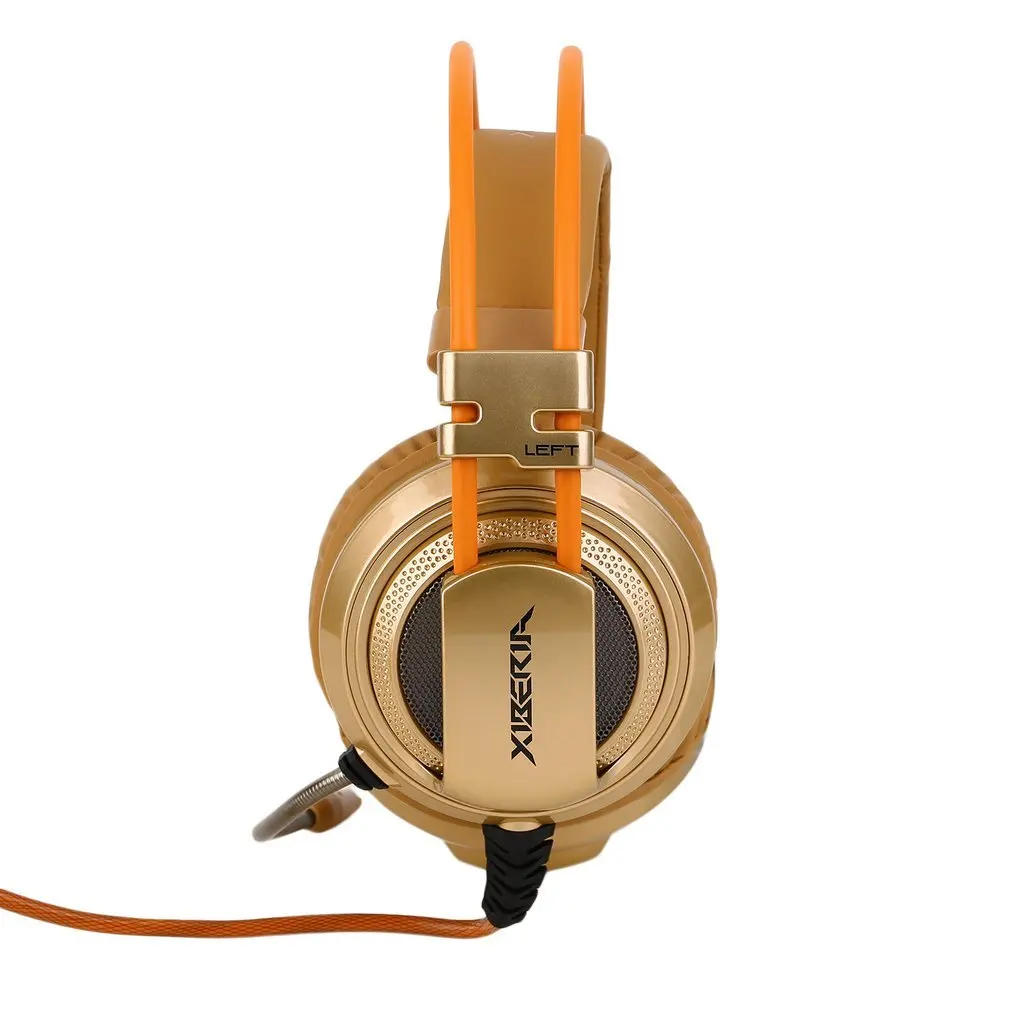 Siberia V10 игровая гарнитура, стереонаушники, окруженные микрофоном, гарнитура для ПК, настольного компьютера, ударная люминесценция