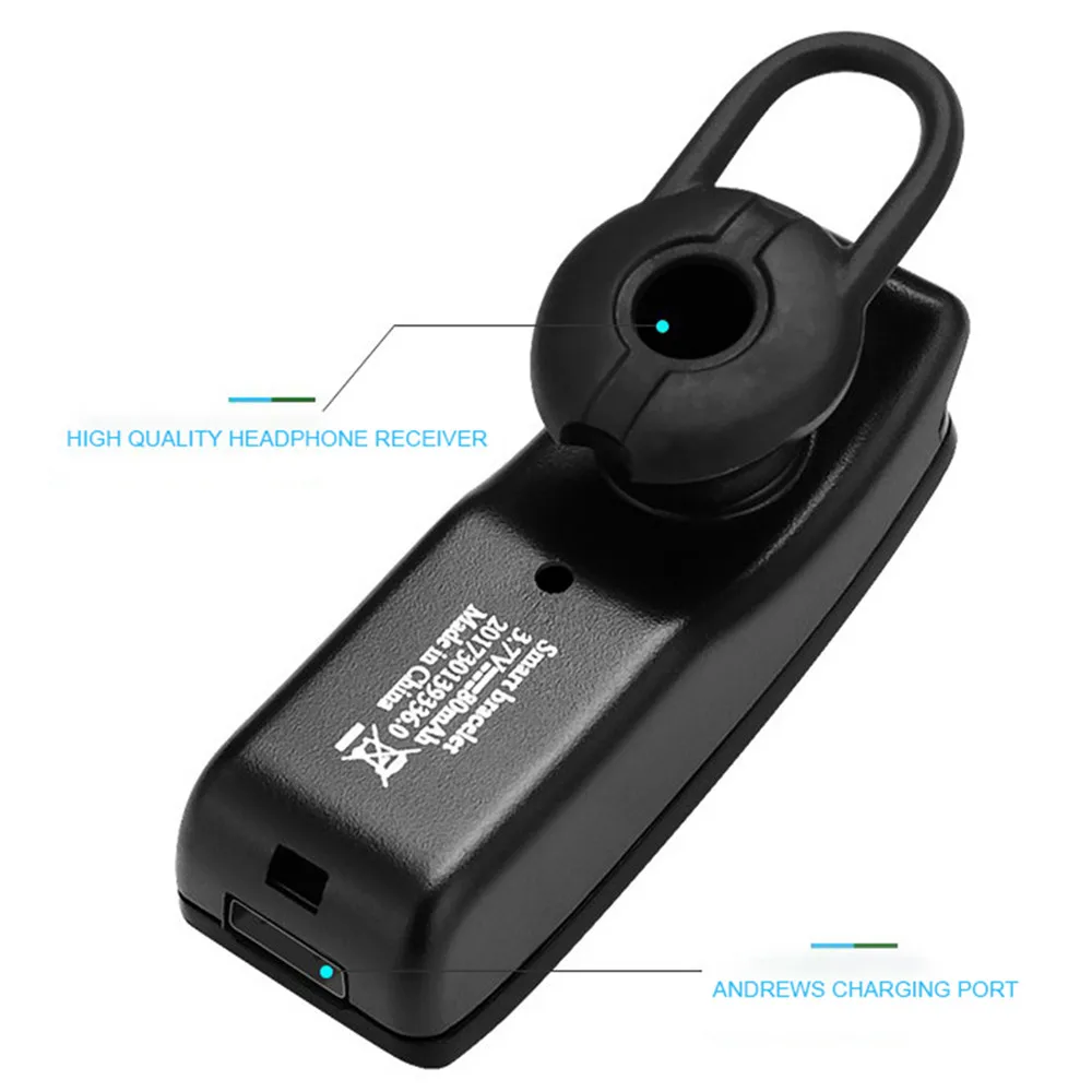 Bluetooth Y3 смарт-браслет для наушников Talk Band наушники для мониторинга пульса сна МУЗЫКА упражнение шаг IP67 водонепроницаемый