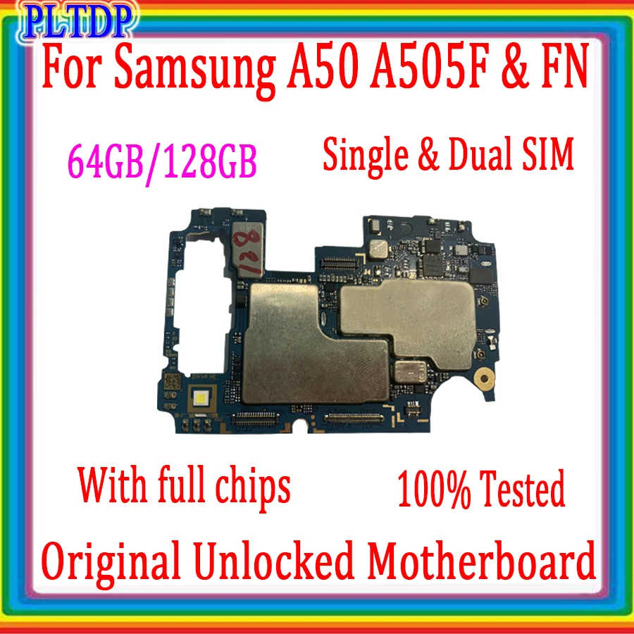 Материнская плата Samsung Galaxy A50 A505F A505FN 64 ГБ 128 | Мобильные телефоны и аксессуары