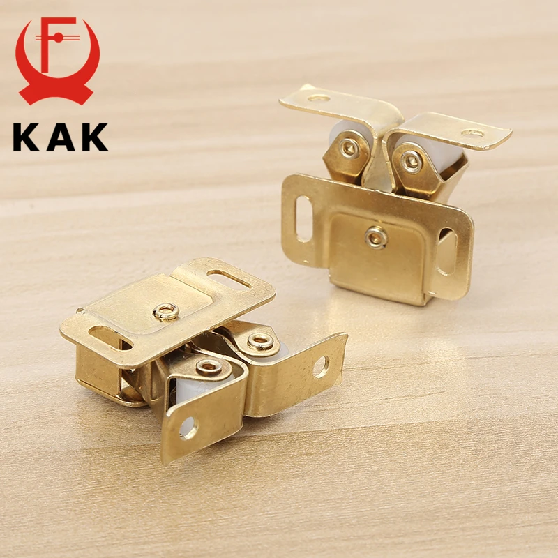 Magnet Cabinet Catches Door Stop Closer Stoppers Damper Buffer Cabinet Lock Wardrobe Hardware Furniture Fittings 2PCS