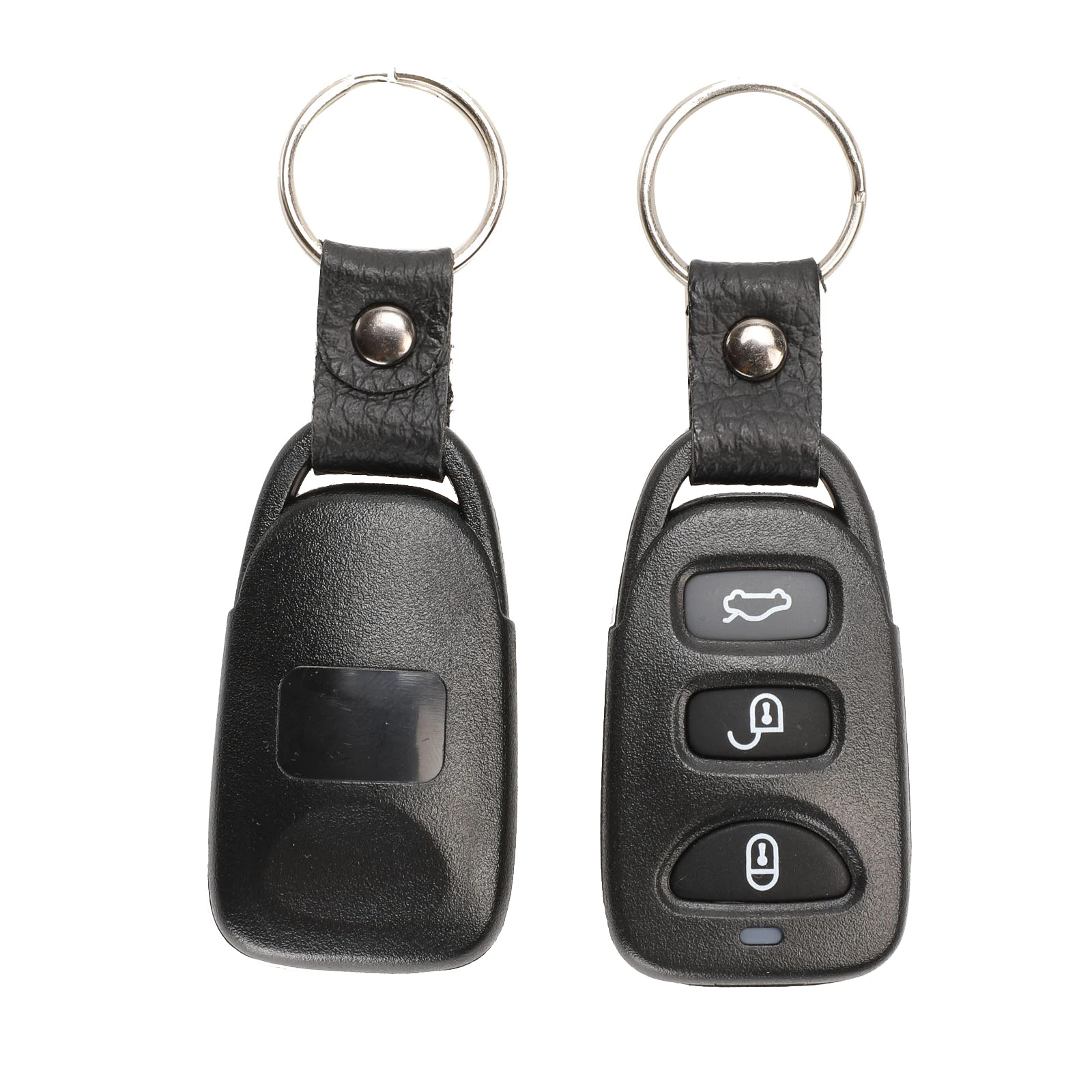 Jingyuqin 10 шт для hyundai Kia Carens брелок 2+ 1/3+ 1 кнопки Автозапуск Fob чехол ключ оболочки iPad 2/3/4 кнопки - Цвет: 3 Buttons