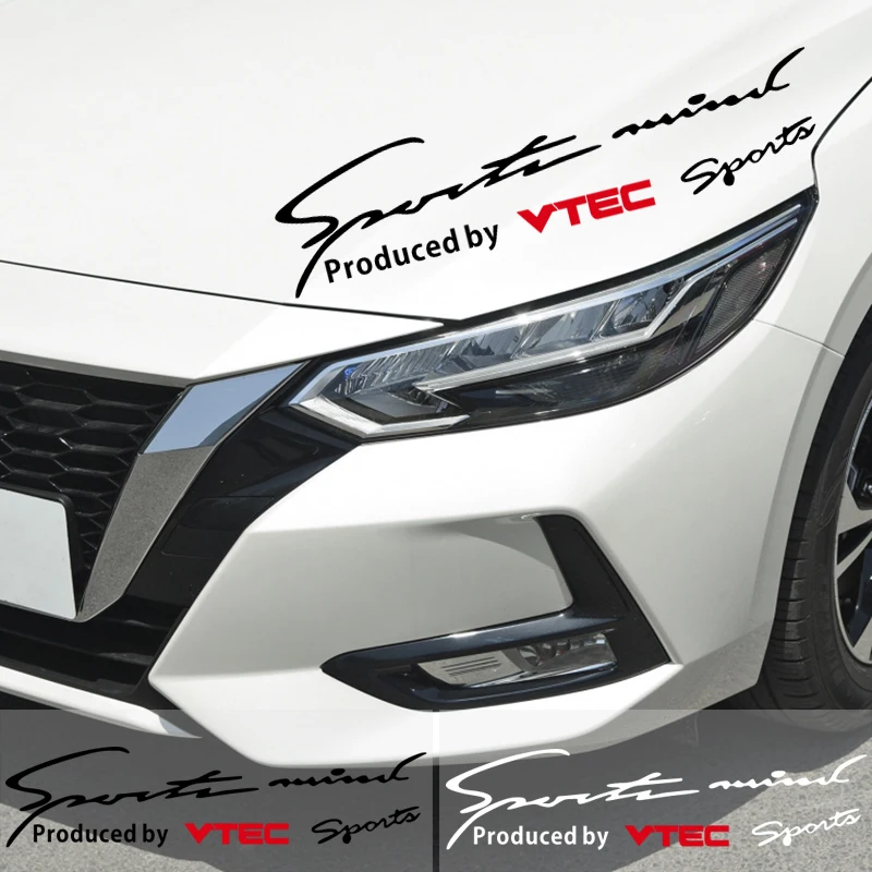 Автомобильный Стайлинг лампа VTEC Спортивная наклейка автомобильный для Honda Civic Si