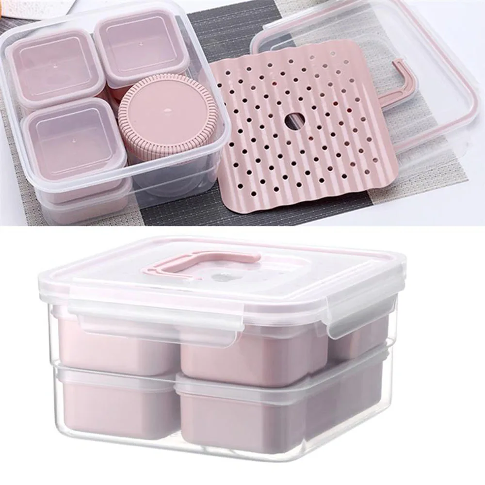 6pc Lunch Box Eco Friendly Bento Box Food Container Food Organizer Food Storage Box Microwavable Leakproof 1 6pc Lunch Box Eco Friendly Bento Box Food Container Food Organizer Food Storage Box Microwavable Leakproof 3