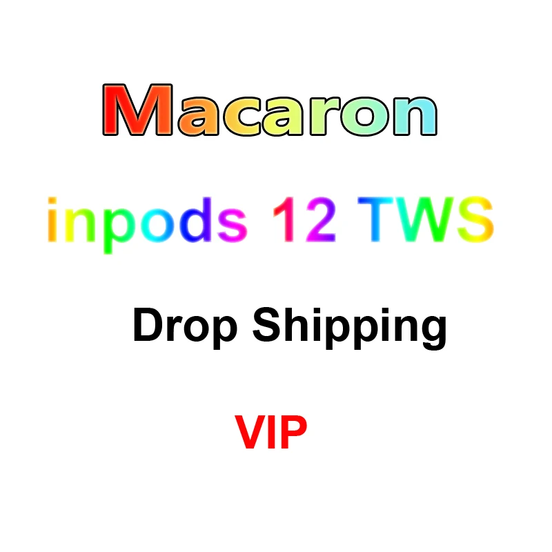 

inpods 12 Macaron i12 TWS Earphone Bluetooth5.0 Wireless Headphone Sport Earbuds Touch Headset With Charging Box inpods12