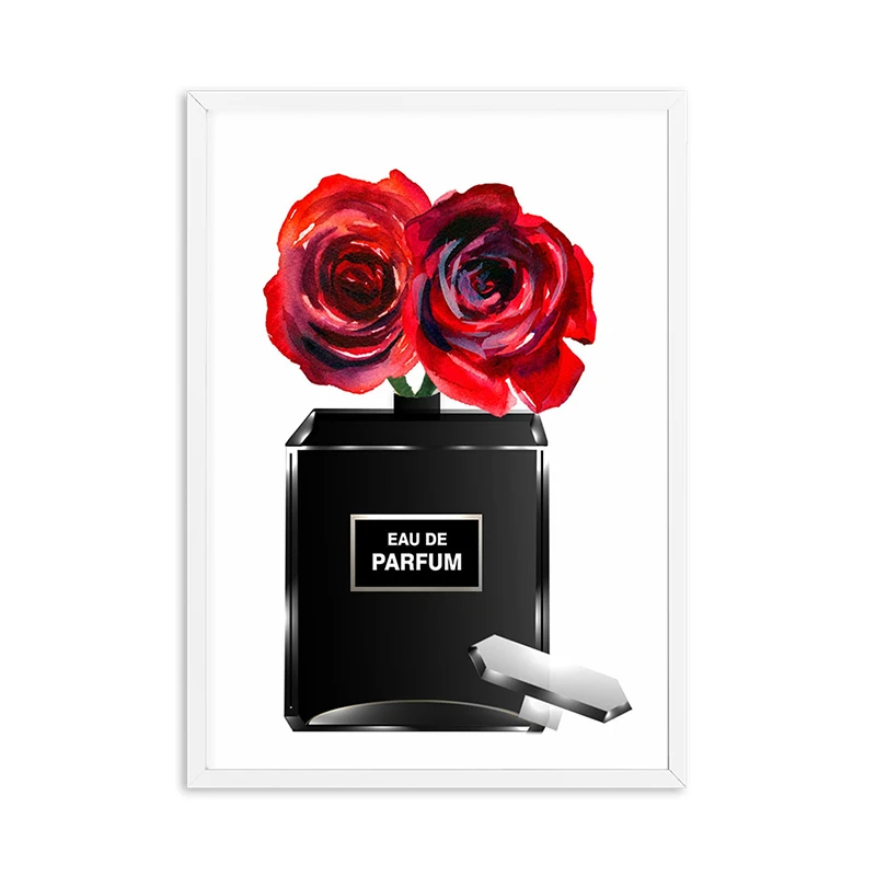 Fashion-Wall-Art-Flower-Perfume-Poster-Nordic-Print-High-Heels-Canvas-Painting-Woman-Pictures-for-Living (2)
