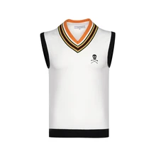 Гольф Мужская спортивная одежда жилет с коротким рукавом