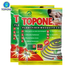 2bags/Lot Repellent Mosquito Coil Incense Burner Accessories Insect Repellents Natural Plant Fiber Incense Mosquito Killer