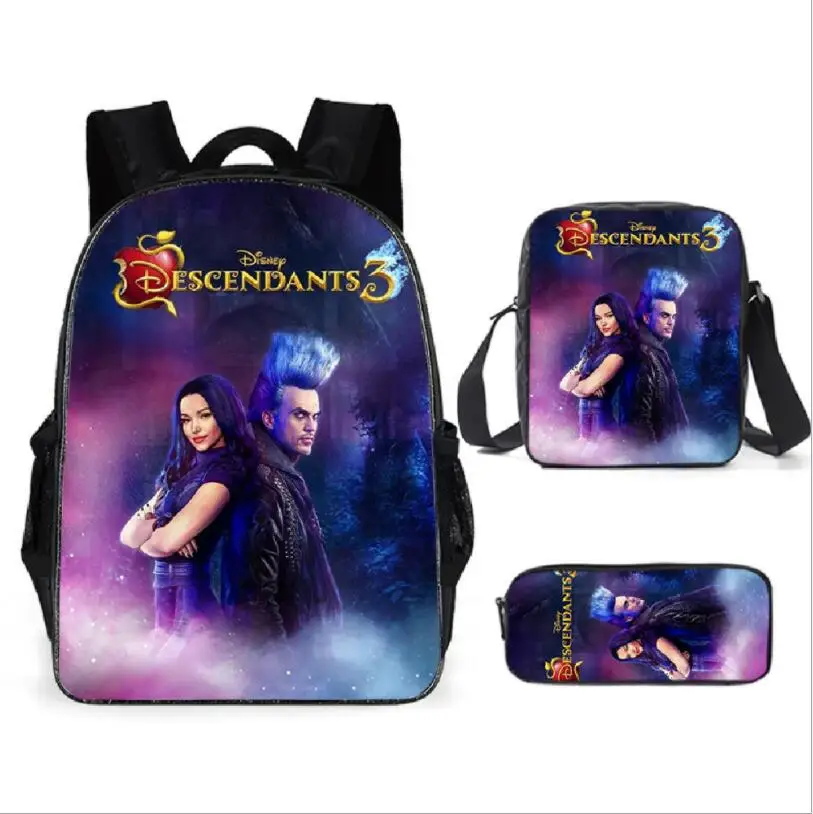 Disney mochilas escolares de los descendientes para niños y niñas, grande para libros, regalos para niños|Mochilas| - AliExpress