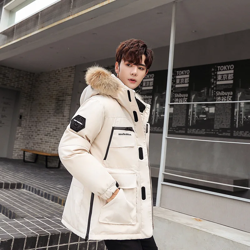 Merk Mannen Donsjack Hooded Dikke Winterjas Mannen Kleding 2019 Koreaanse Warm Duck Down Jassen Mode Uitloper Hiver nf Merk Mannen Donsjack Hooded Dikke Winterjas Mannen Kleding 2019 Koreaanse Warm Duck Down Jassen Mode Uitloper Hiver nf