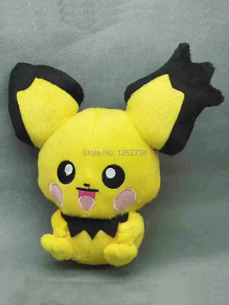 EMS 100/лот Pichu 20 см мягкие детские подарки для животных куклы плюшевые куклы фигурка