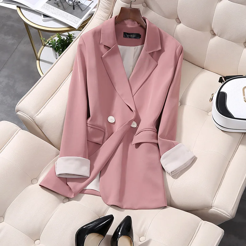 vintage pink blazer