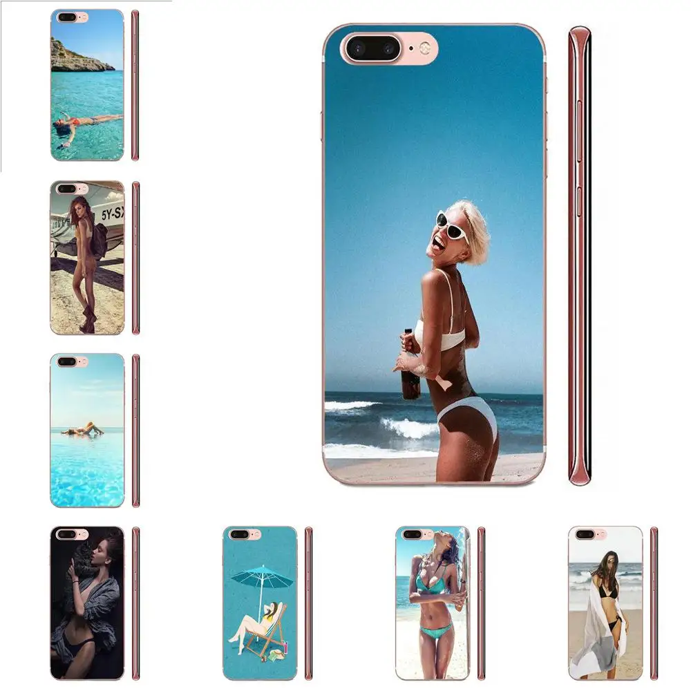 Сексуальное 3d бикини с узором для девушек Samsung Galaxy Note 8 9 10 Pro S4 S5 S6 S7 S8 S9 S10 S11 S11E S20 Edge